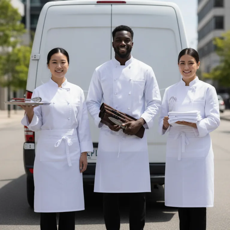 Luxury Caterer team in Canary Wharf